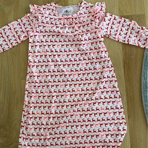 J. Crew Crewcuts Girl’s long sleeve pajamas Reindeer print